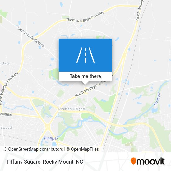 Tiffany Square map