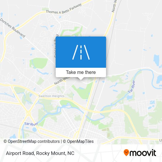 Mapa de Airport Road