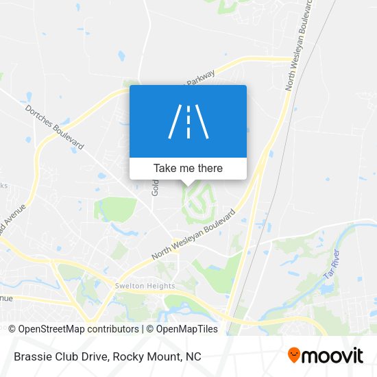 Brassie Club Drive map
