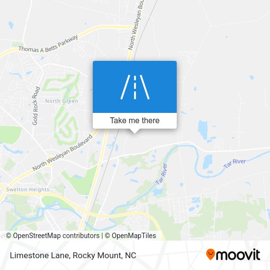 Limestone Lane map