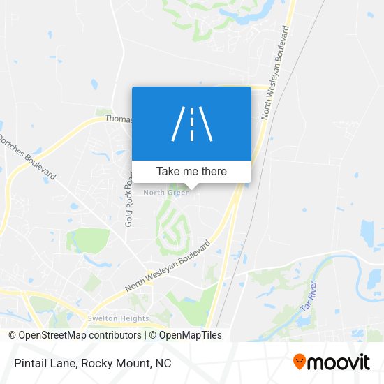 Mapa de Pintail Lane