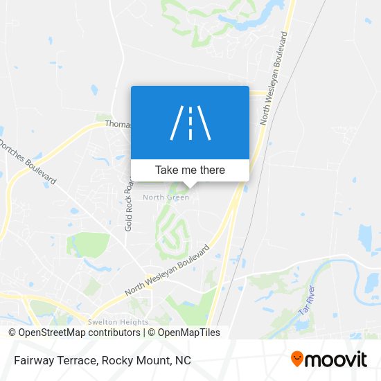 Mapa de Fairway Terrace