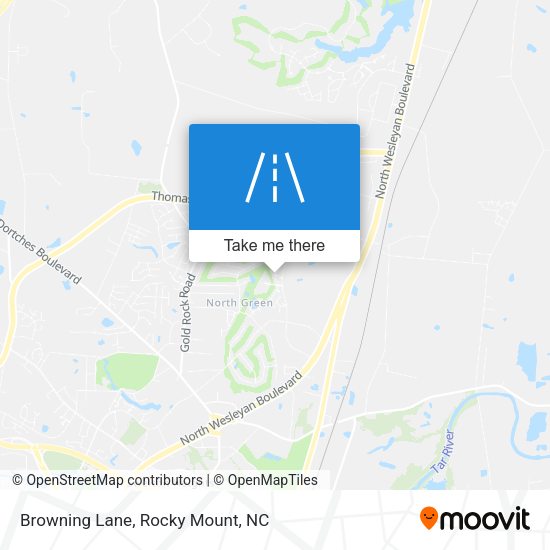 Browning Lane map