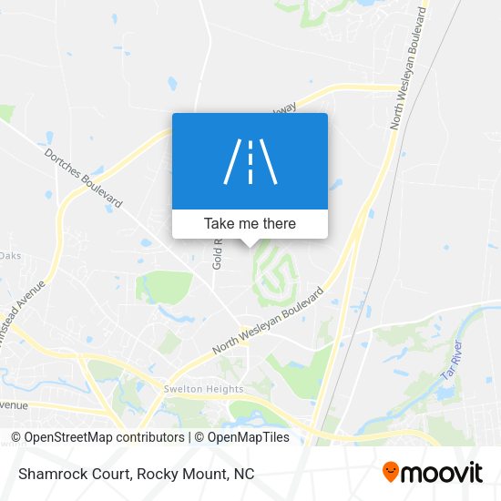 Shamrock Court map