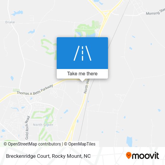 Mapa de Breckenridge Court