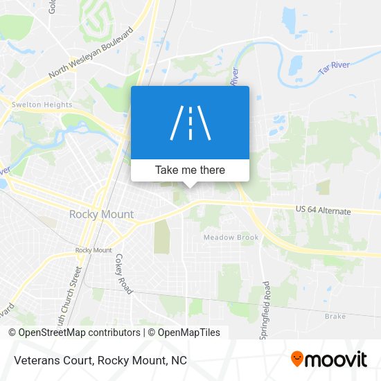 Veterans Court map