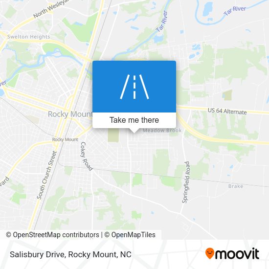 Salisbury Drive map