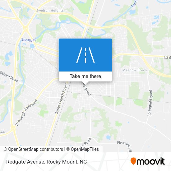 Mapa de Redgate Avenue