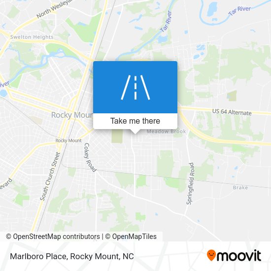Mapa de Marlboro Place