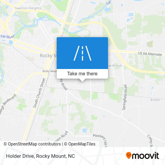Mapa de Holder Drive