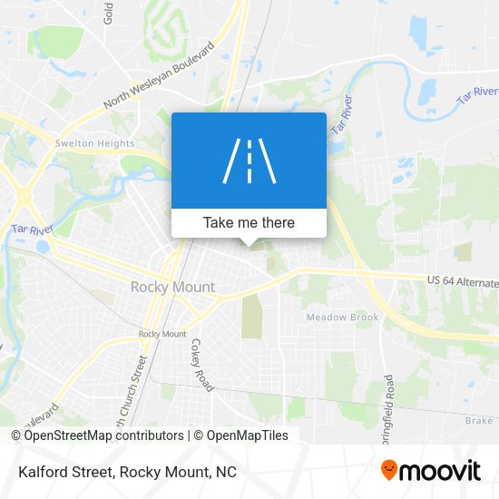 Mapa de Kalford Street