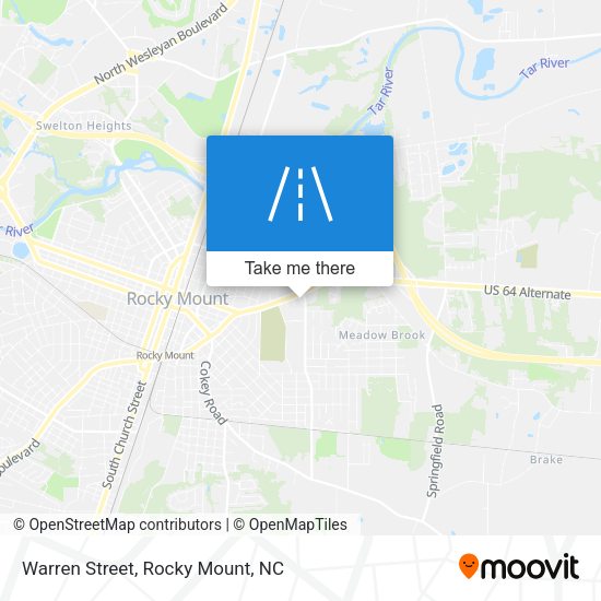Mapa de Warren Street