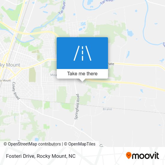 Fosteri Drive map