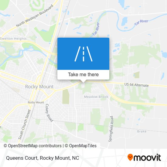 Mapa de Queens Court