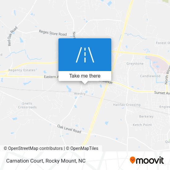 Carnation Court map