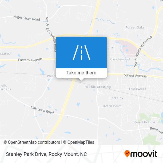 Stanley Park Drive map