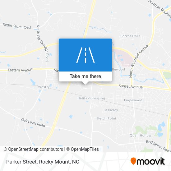 Mapa de Parker Street
