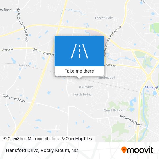 Hansford Drive map