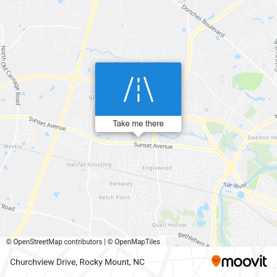 Churchview Drive map