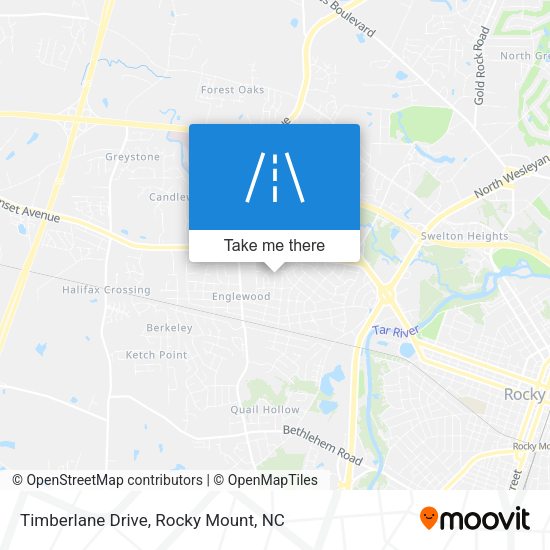 Mapa de Timberlane Drive