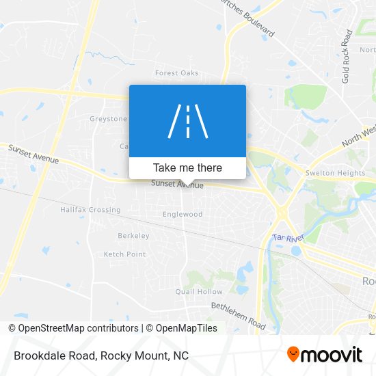 Mapa de Brookdale Road