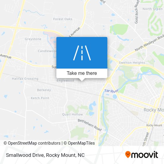 Smallwood Drive map