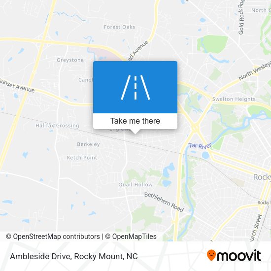 Mapa de Ambleside Drive