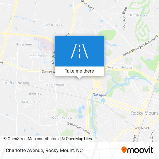 Charlotte Avenue map