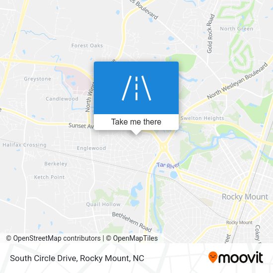 South Circle Drive map