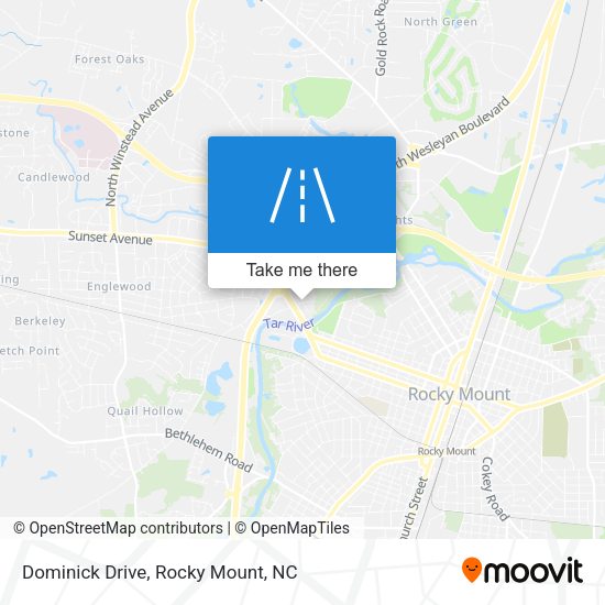 Dominick Drive map