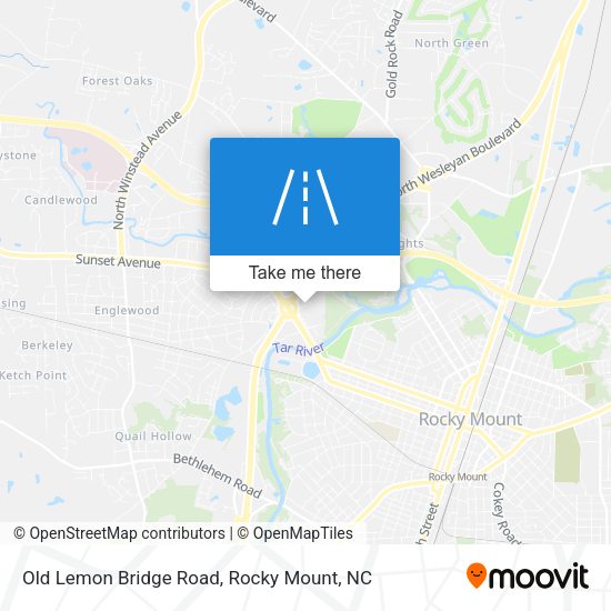 Mapa de Old Lemon Bridge Road