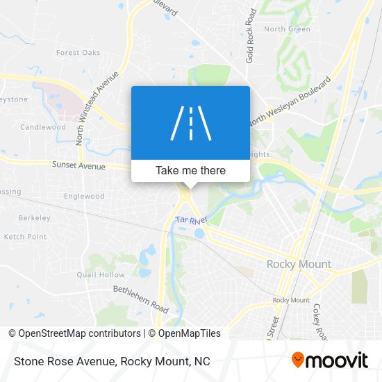 Stone Rose Avenue map