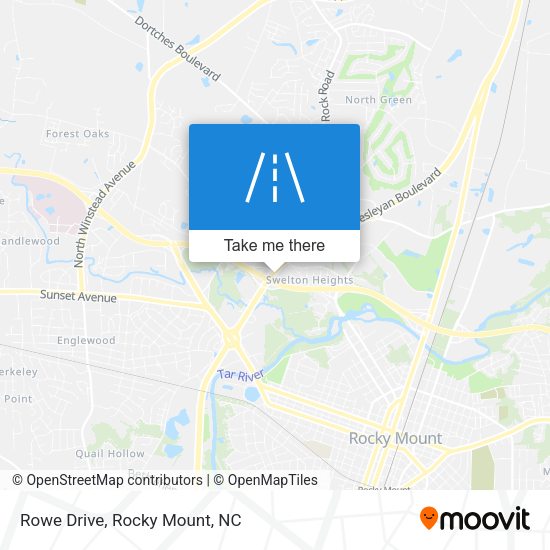 Rowe Drive map