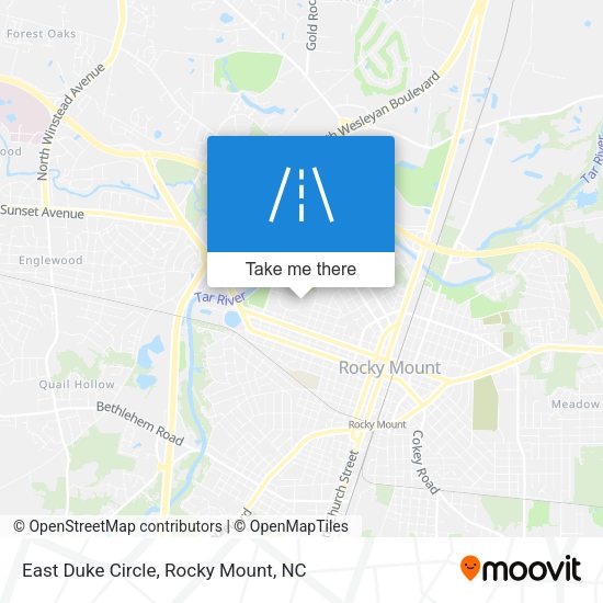 East Duke Circle map