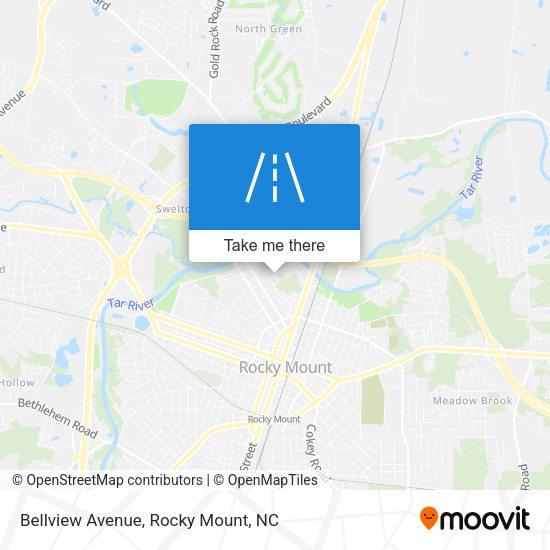 Mapa de Bellview Avenue