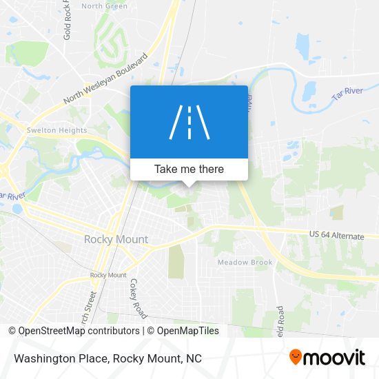 Washington Place map