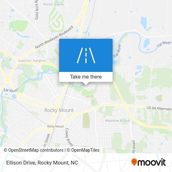 Mapa de Ellison Drive