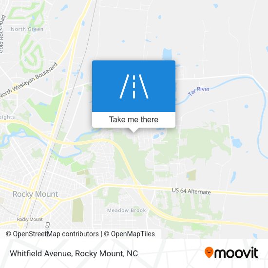 Whitfield Avenue map