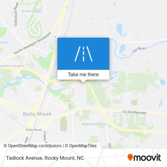 Tadlock Avenue map
