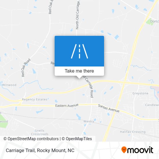 Mapa de Carriage Trail