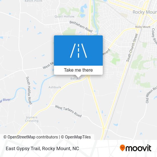 Mapa de East Gypsy Trail