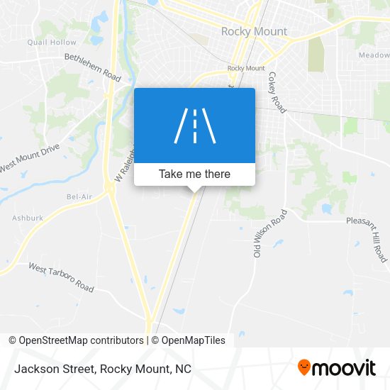 Jackson Street map