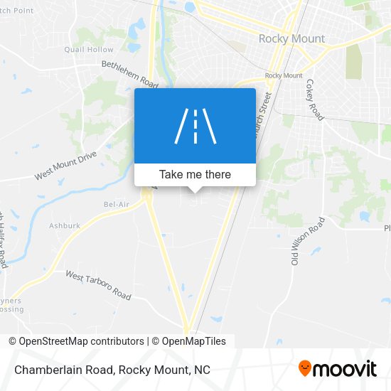 Mapa de Chamberlain Road