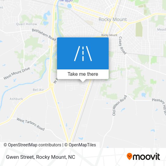 Mapa de Gwen Street