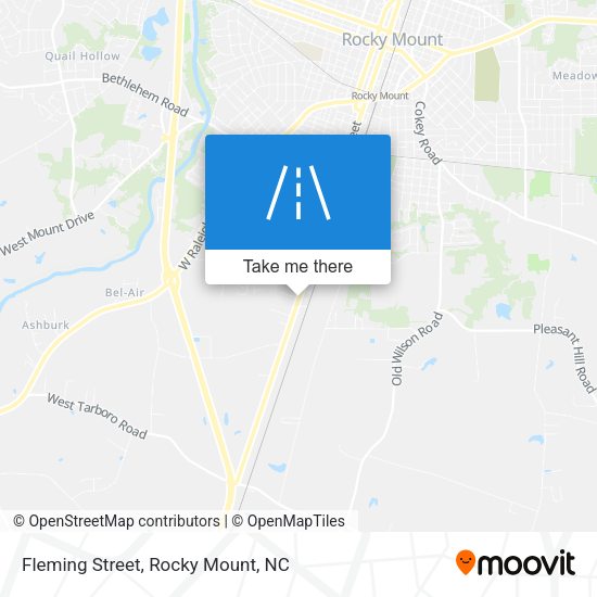 Mapa de Fleming Street