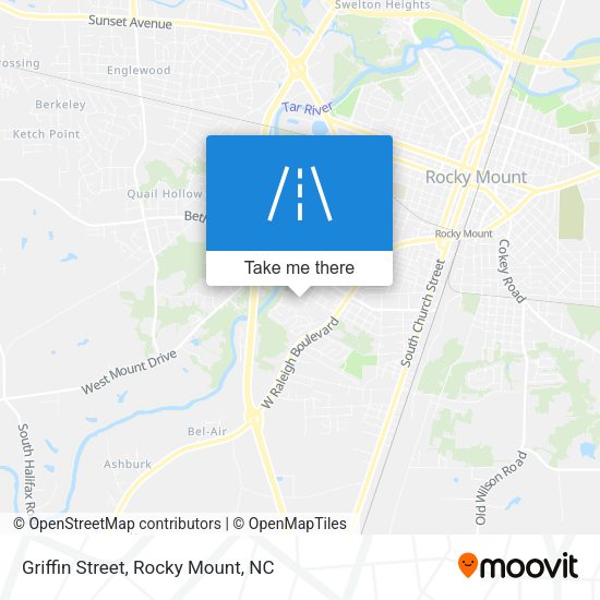 Griffin Street map