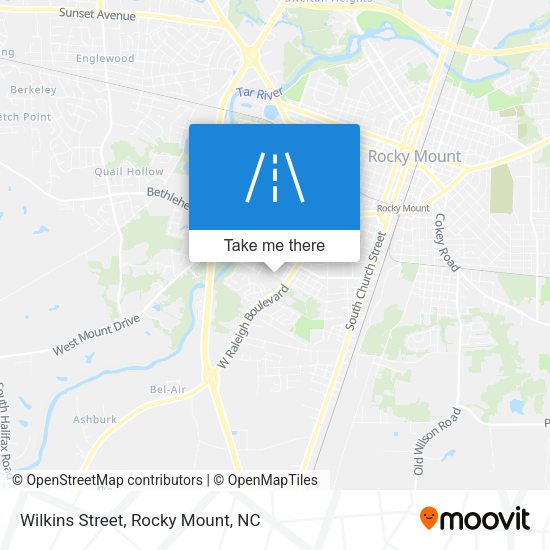 Wilkins Street map