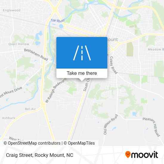 Mapa de Craig Street