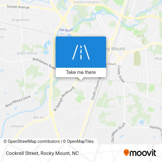 Mapa de Cockrell Street