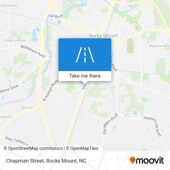 Mapa de Chapman Street